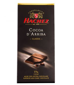Hachez Chocolate 77 % Hořká tabulková čokoláda 100 g